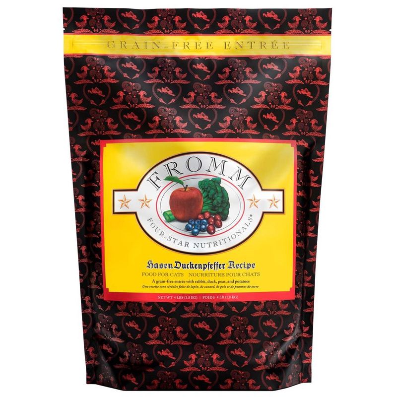 Fromm Four-Star Chat - Toutes étapes de vie / Hasenduckenpfeffer sans grains