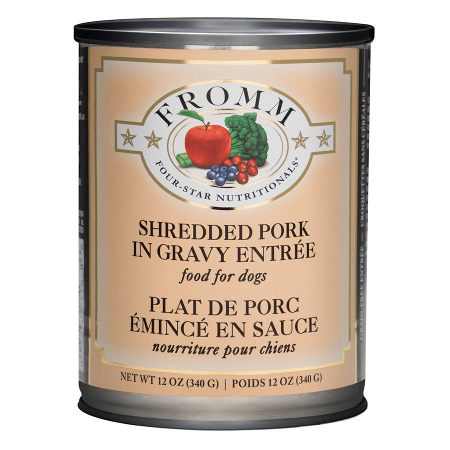 Fromm Four Star - Conserve pour chiens / Plat de porc en sauce - 12oz