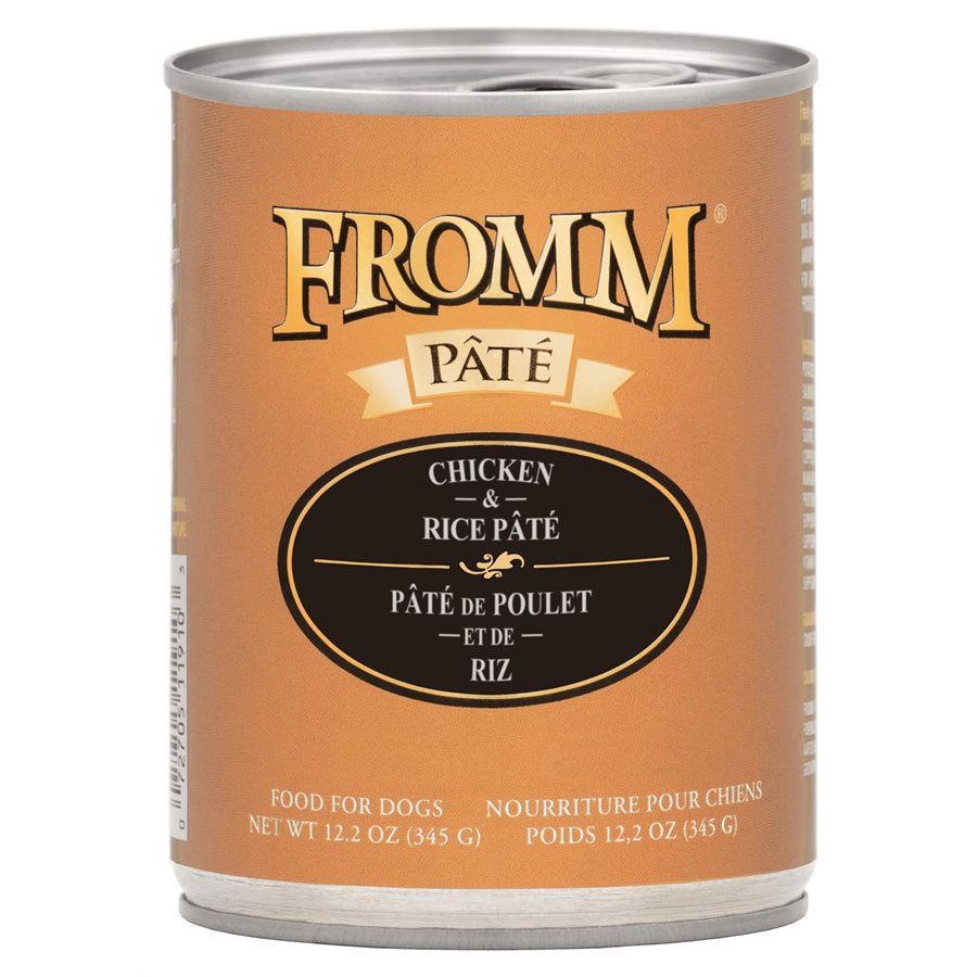 Fromm Four Star - Conserve pour chiens / Pâté de poulet &amp; riz - 12oz