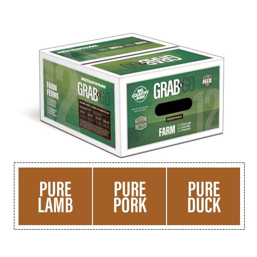 BCR - Grab N Go / Mélange Ferme, Format: 12 LB