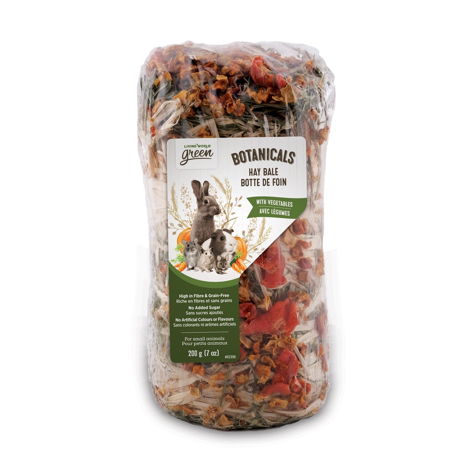 Living World - Botte de foin botanicals / Légumes - 200g