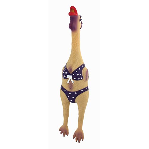 Charming pet - Jouet pour chien poulet en latex - Large