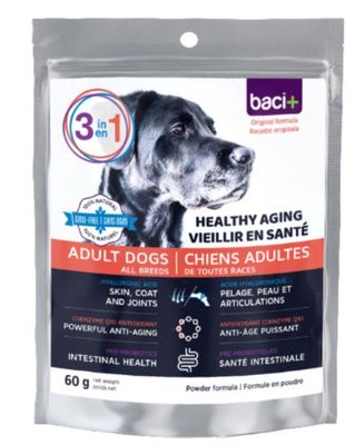 Baci - Veillir en santé / 3-en-1 pour chiens adultes