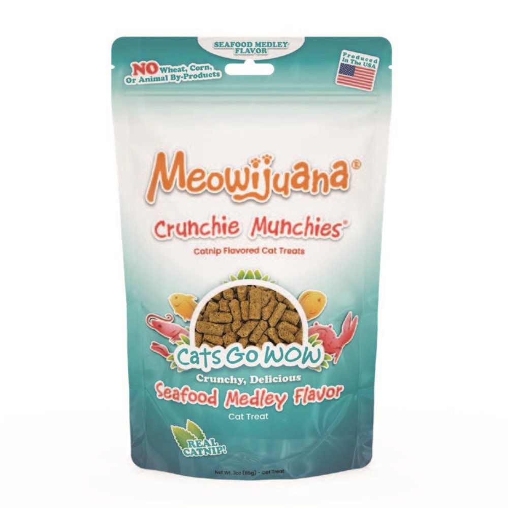 Meowijuana Crunchie Munchies - Gâteries pour chats