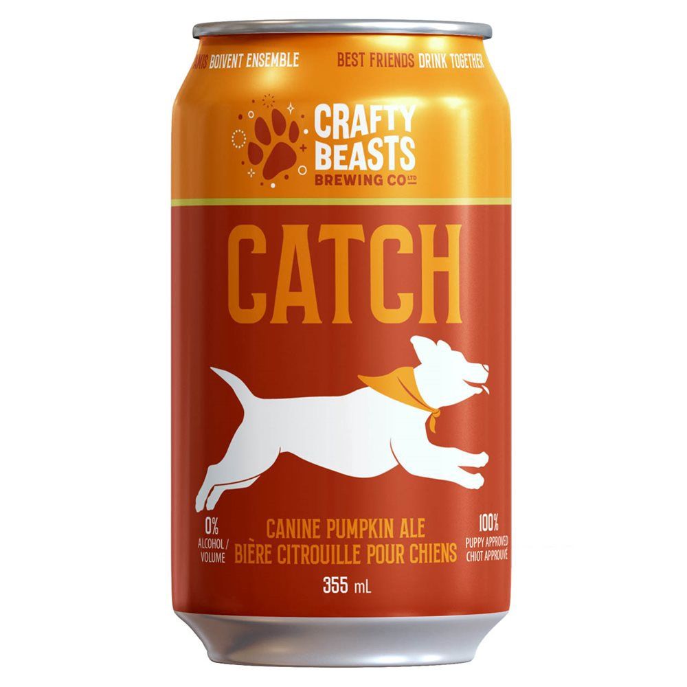 Catch Pumpkin Ale - Bière pour chien à la citrouille / 355ml