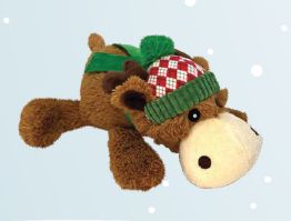 Kong Cozie jouet pour chien - Renne des fêtes - Moyen