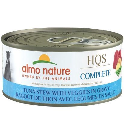 Almo Nature HQS Complete Chien - Ragoût de thon avec légumes en sauce / 156 g