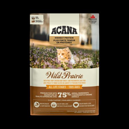 Acana Haute Protéine - Nourriture pour chat adulte / Wild Prairie