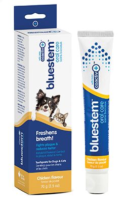 Bluestem Oral Care - Dentifrice pour chien - 70 g, Saveur: Poulet