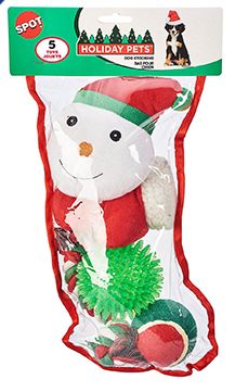 Spot - Bas de Noël pour chien / 5 jouets assortis