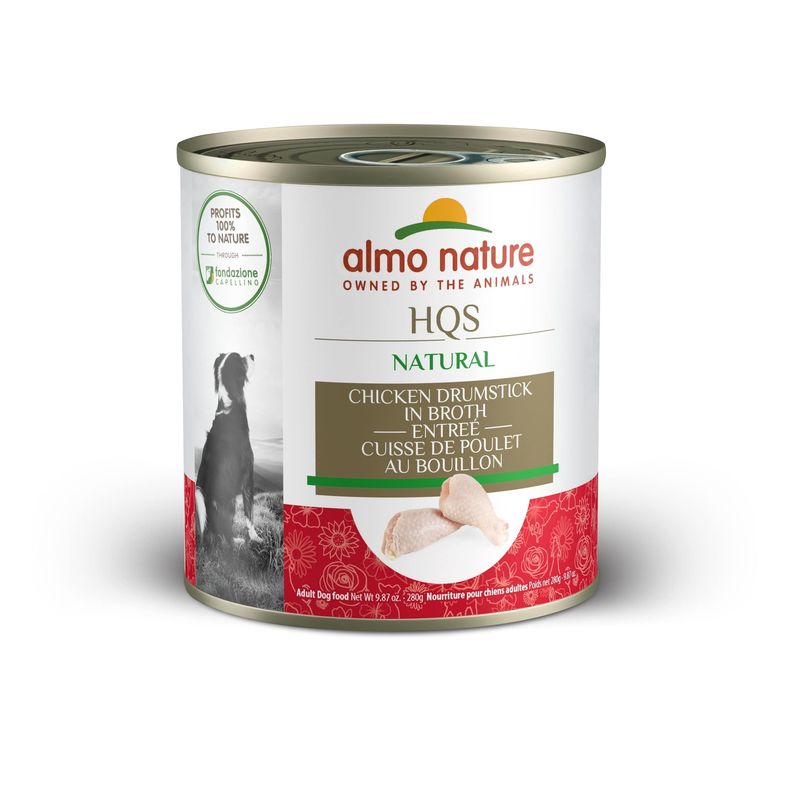 Almo Nature HQS Natural conserve pour chien - Entrée de cuisse de poulet / 280g