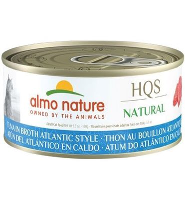 Almo Nature HQS Natural - Thon au bouillon 150g