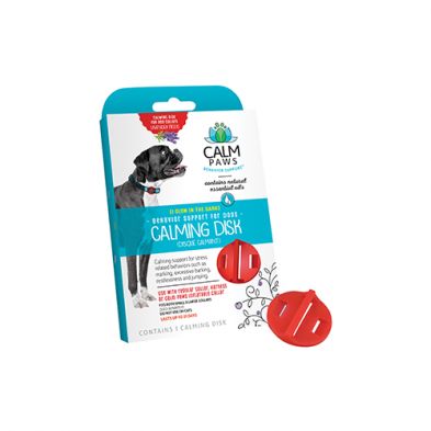 Calm Paws - Médaillon calmant à collier pour chien
