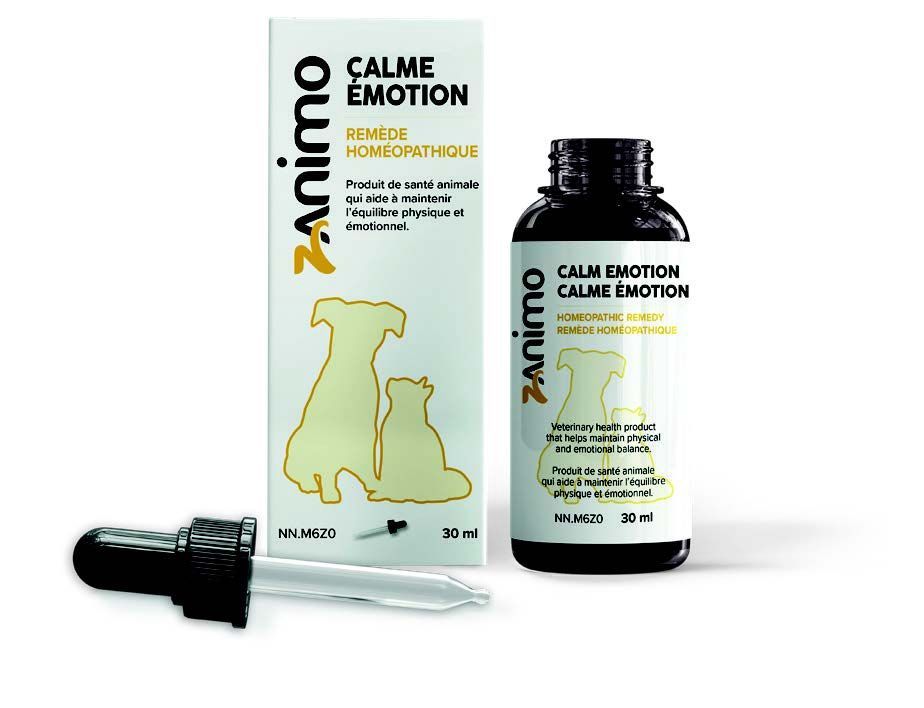 Zanimo Remède homéopathique pour chien et chat - Calme émotion / 30 ml