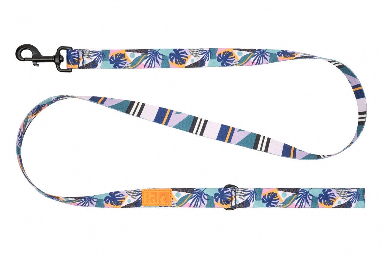 RC Pets - Laisse Éco / Monstera-Lilas, Taille: 5 pi x 1 po