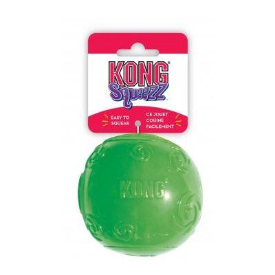 KONG &quot;Squeezz&quot; Balle Très Grande / Couleurs assorties