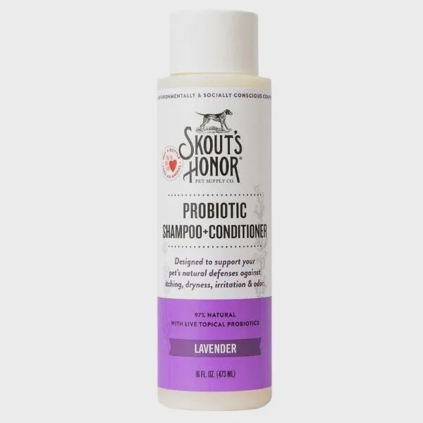 Skout&#39;s Honor - Shampoing/Revitalisant probiotique - 16 oz, Parfum: Lavande
