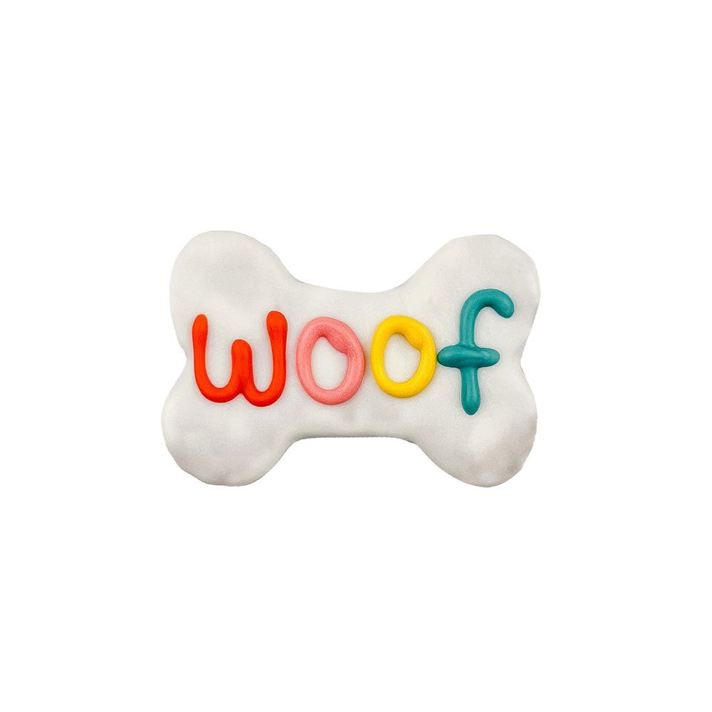 Biscuit décoré - Os Woof - Taille Moyenne