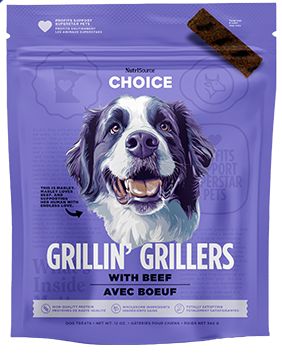 NS Grillin&#39; Grillers - Gâteries pour chien / Bœuf, Format: 12 oz