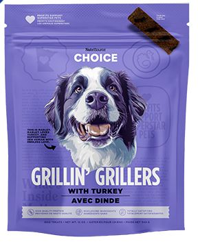 NS Grillin&#39; Grillers - Gâteries pour chien / Dinde, Format: 12 oz