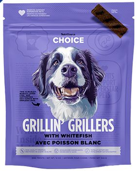 NS Grillin&#39; Grillers - Gâteries pour chien / Poisson blanc, Format: 12 oz