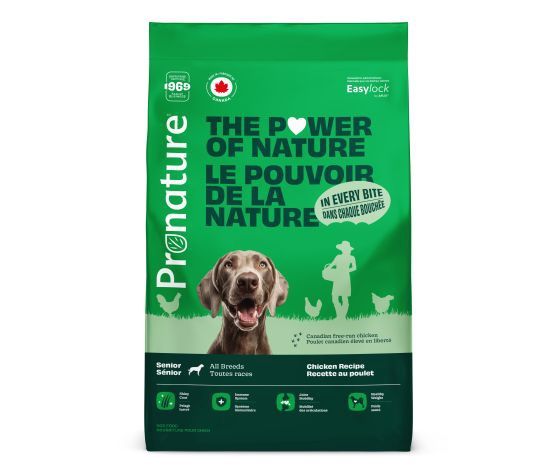 Pronature - Chien sénior toutes races / Poulet 11.3 kg