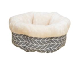 Petpals - Lit rond pour chat, motif Boho