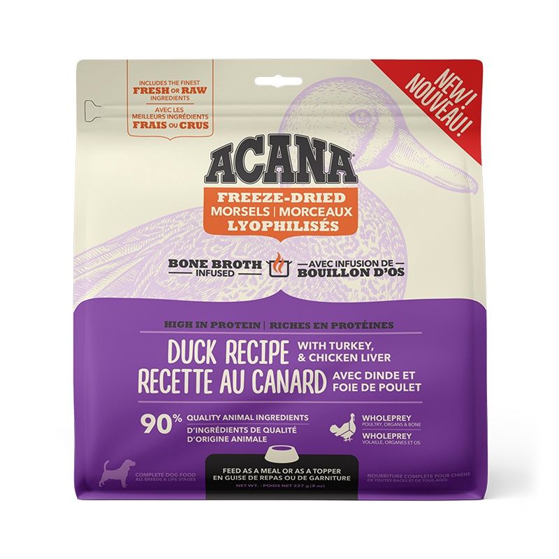 Acana - Galettes-repas lyophilisées au canard / 14 oz (396 g)