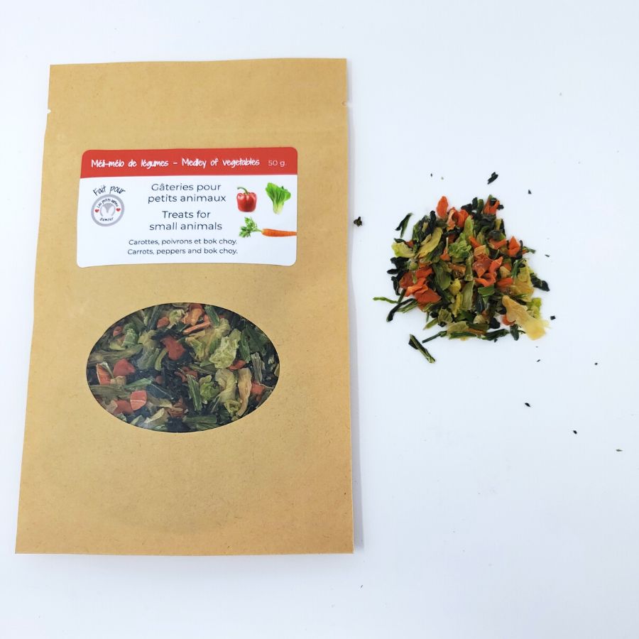Petits Lapins - Méli-Mélo de légumes / 50g