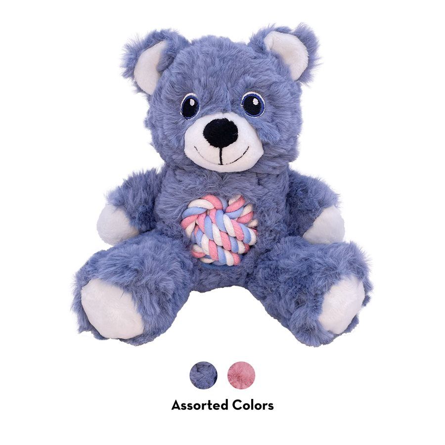 KONG « Knots Teddy » - Petit ourson / Couleurs variées