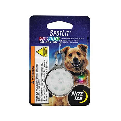 NiteIze - Lumière disco Select pour collier