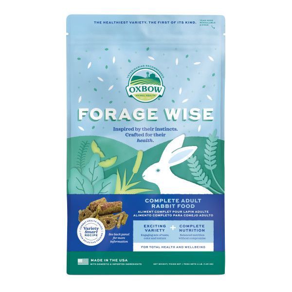 Oxbow Forage Wise - Nourriture pour lapin adulte 4 lb