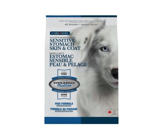 Obt Nourriture sèche sans grains pour chien / Peau et Estomac - Poisson 20 Lb