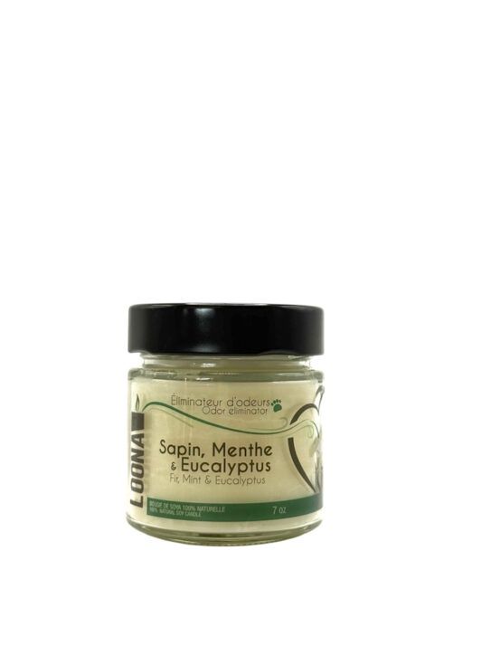 LOONA Bougie Sapin, Menthe &amp; Eucalyptus