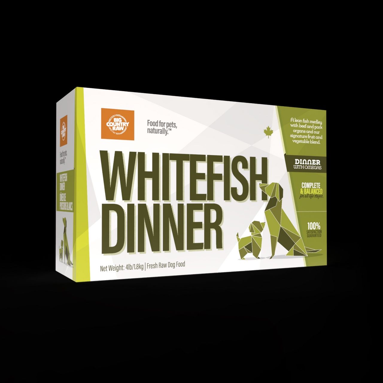 BCR - Dîner de poisson blanc / Boîte 4lb