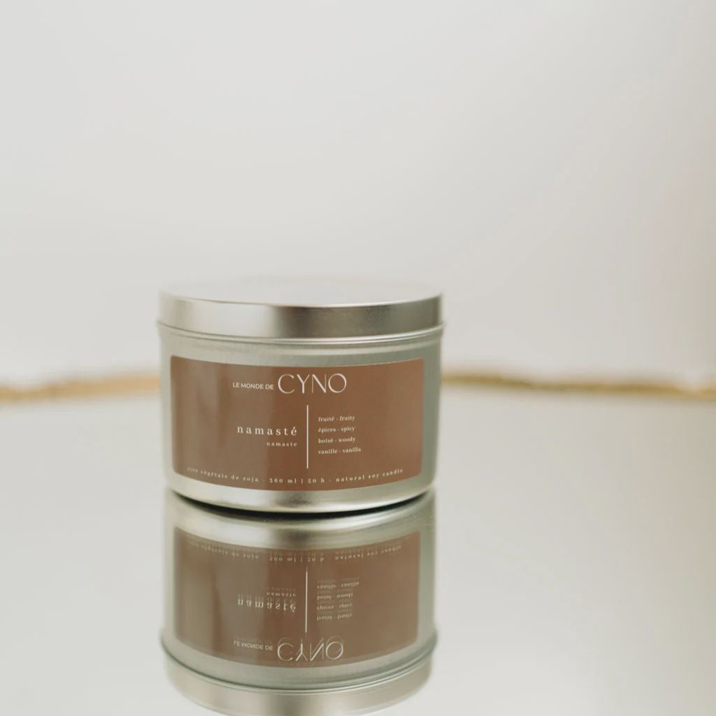 Cyno bougie de soya - Namasté
