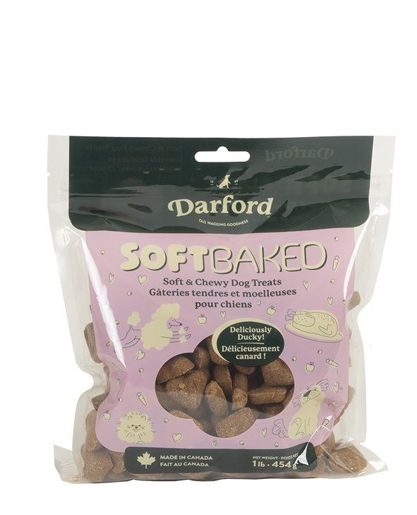 Darford - Gâteries tendres au canard pour chien / 454g