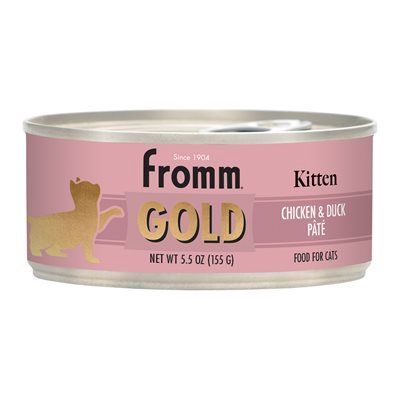 Fromm Gold - Pâté pour chaton / Poulet &amp; canard 5.5 oz (155 g)