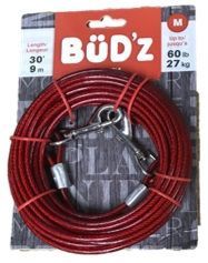 Bud'z - Câble d'attache, Longueur: 30 pi, Poids maximum: 60 lb