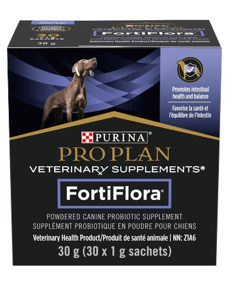 Proplan - Fortiflora pour chien, Format: Boîte 30 sachets de 1g