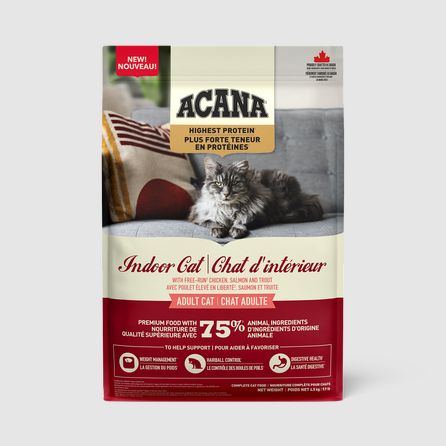 Acana Haute Protéine - Nourriture pour chat d'intérieur, Format: 1.8 kg