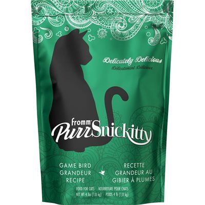 Fromm Purrsnickitty - Nourriture pour chat / Grandeur au gibier à plumes, Format: 1.8 kg
