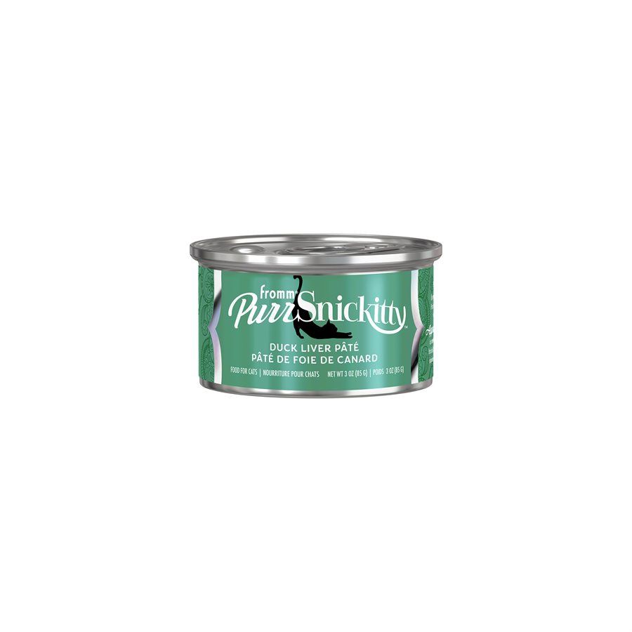 Fromm Purrsnickitty - Conserve pour chat / Pâté de foie de canard - 3 oz (85 g)