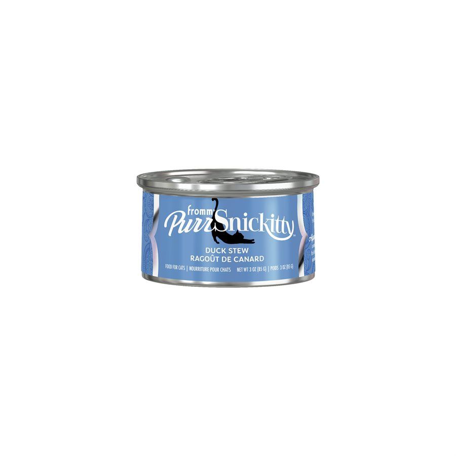 Fromm Purrsnickitty - Conserve pour chat / Ragoût de canard - 3 oz (85 g)