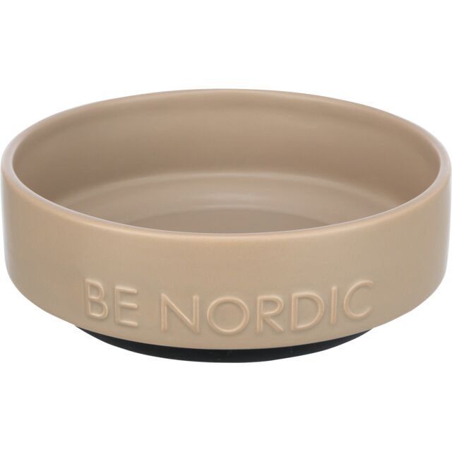 Be Nordic - Bol en céramique, Taupe, Taille: 1.2 L / 18 cm