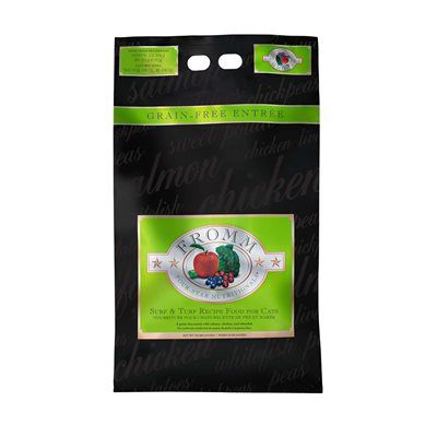 Fromm Four-Star Chat - Toutes étapes de vie / Pré &amp; Marée sans grains 4.54 kg (10 lb)