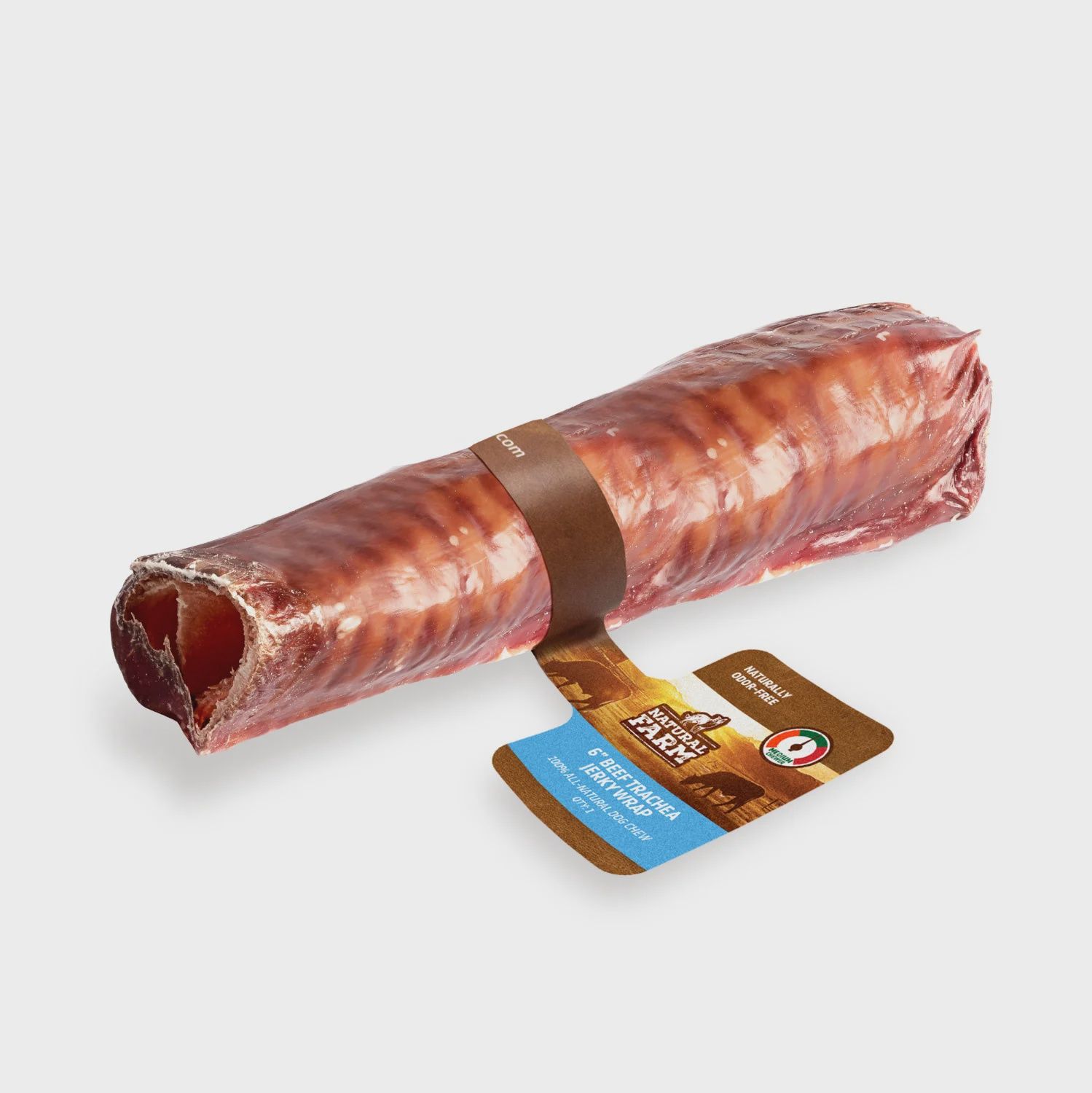 Natural Farm - Trachée de bœuf enrobée d'œsophage / 6 po