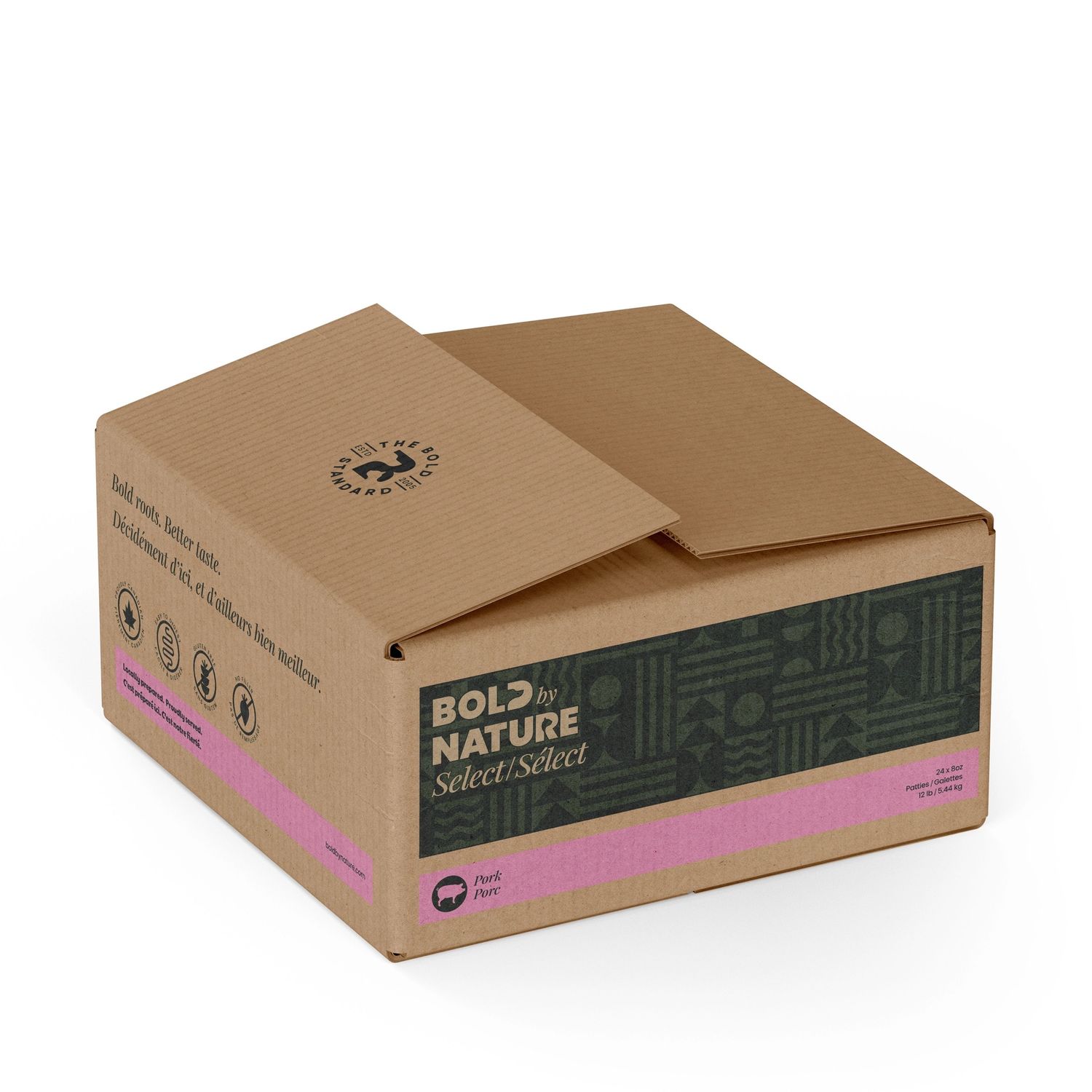 Bold by Nature Sélect - Porc 12 lb