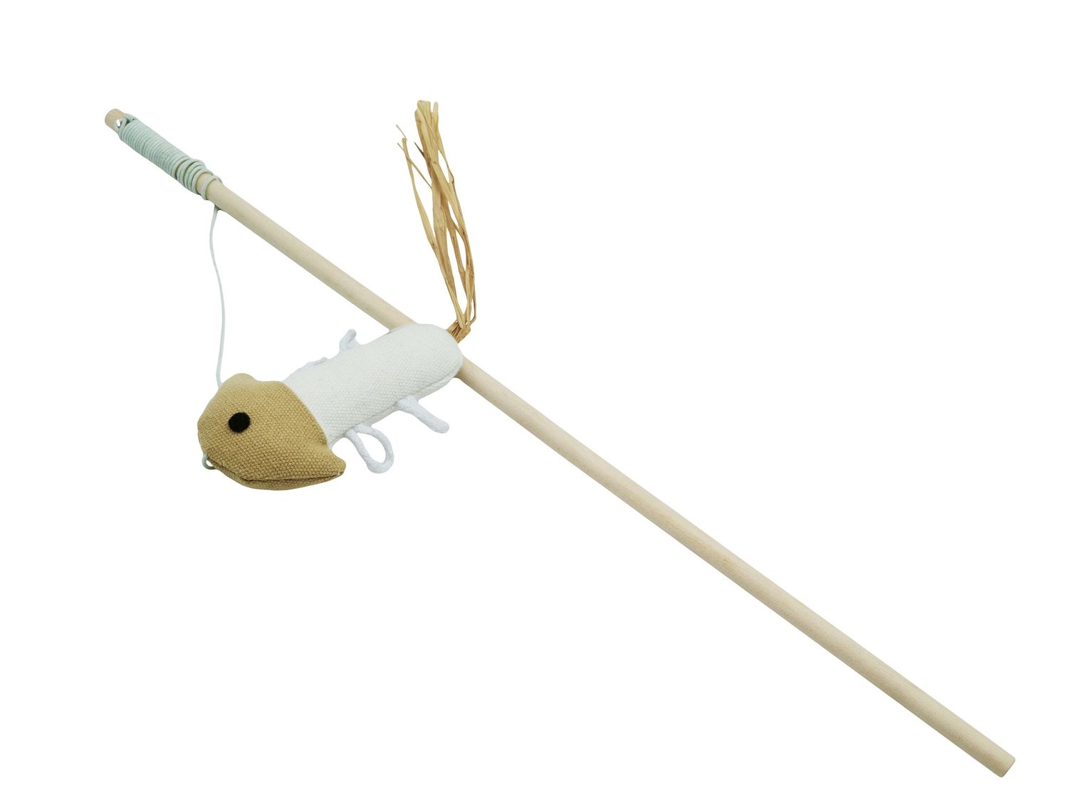 Bud'z - Canne à pêche et méduse - 19cm / Beige