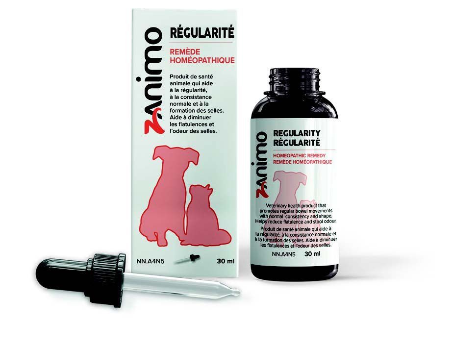 Zanimo Remède Homéopathique, Pour Chien Et Chat - Régularité 30ml